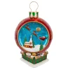 National Tree Company 34 in. Santas Sleigh Ornament with Multicolor Lights and Music