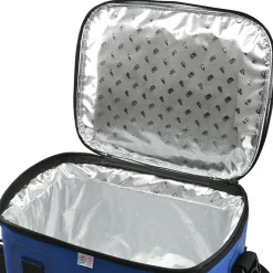 National Tree Company 12 in. Soft Blue Cooler with Black Trim