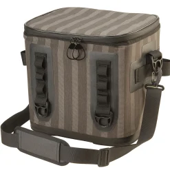 National Tree Company 12 in. Soft Cooler Gray Striped