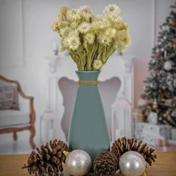 National Tree Company 16 in. Spring Dried Natural Capeblumen Flowers Bouquet