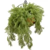National Tree Company 20 in. Spring Green Pine Branch Wall Basket