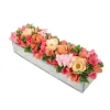 National Tree Company 16 in. Spring Multicolor Handcrafted Floral Window Box Decor