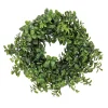 National Tree Company 16 in. Spring Table Wreath with Button Leaf