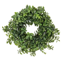 National Tree Company 16 in. Spring Table Wreath with Button Leaf