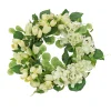 National Tree Company 22 in. Spring Wreath with Tulip and Buttercup Blooms