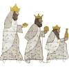 National Tree Company 42 in. Three Wisemen with LED Lights