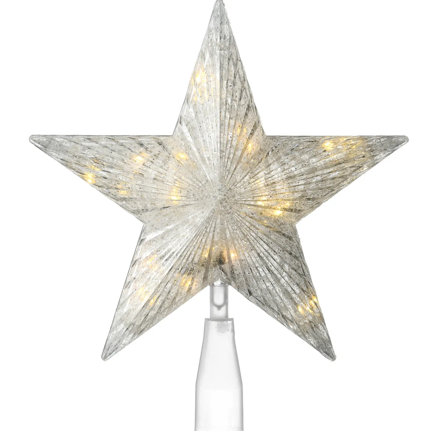 National Tree Company 10 in. Tree Top Star for Artificial Trees with Dual Color Lights