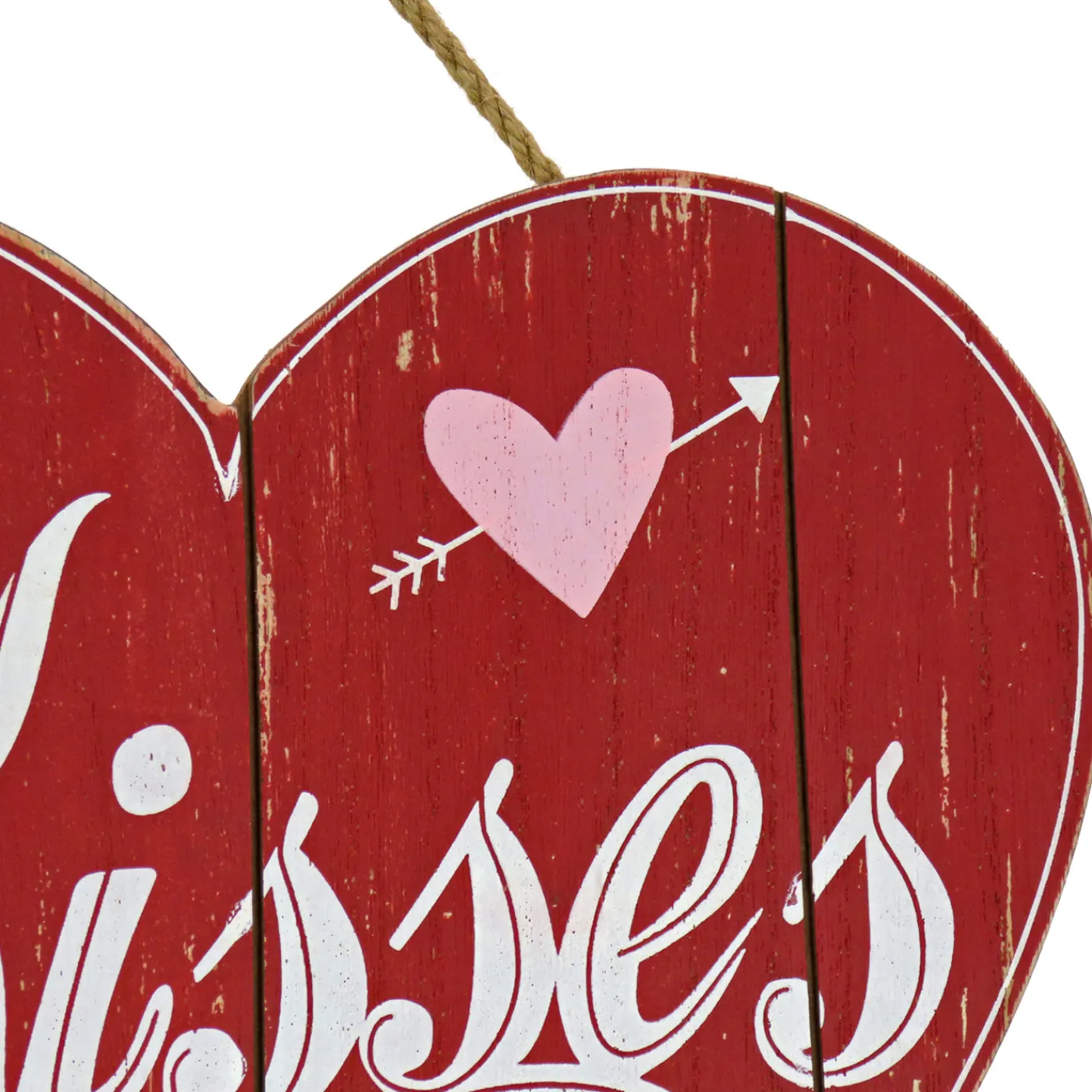 National Tree Company 11 in. Valentine's 'Kisses' Wall Decor