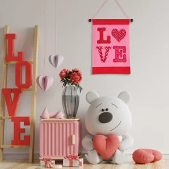 National Tree Company 18.5 in. Valentine's 'LOVE' Banner