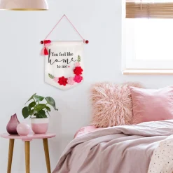 National Tree Company 18.5 in. Valentine's 'You Feel Like Home' Banner