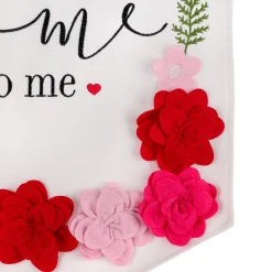 National Tree Company 18.5 in. Valentine's 'You Feel Like Home' Banner