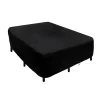 National Tree Company 76 in. Waterproof Patio Furniture Cover with Rope and Metal Buckles