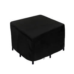 National Tree Company 43 in. Waterproof Patio Furniture Cover with Rope and Metal Buckles