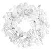 National Tree Company 24 in. Winter Frost White Wreath