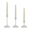 National Tree Company HGTV Home Collection Flameless Heritage Candle Set, White Base