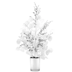 National Tree Company 26in. White Frost White Tabletop Tree
