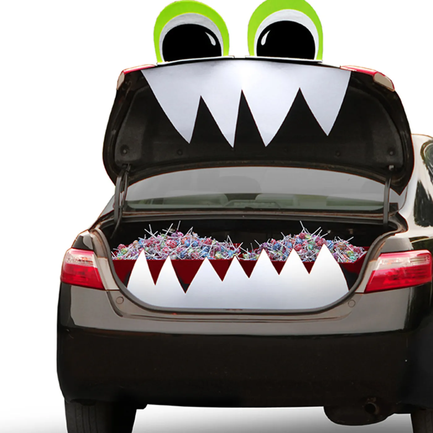 National Tree Company 4-Piece Bright Eyes Halloween TRICKY TRUNKS Car Decoration Kit