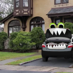 National Tree Company 4-Piece Bright Eyes Halloween TRICKY TRUNKS Car Decoration Kit