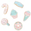 National Tree Company 6-Piece Gingerbread Cookie Table Ornaments
