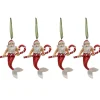 National Tree Company 4-Piece HGTV Home Collection Santa Merman Ornaments