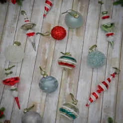 National Tree Company 24-Piece HGTV Home Collection Nostalgic Traditions Ornaments