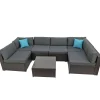 National Tree Company 7-Piece Pocola Collection All-Weather Sectional Set