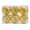 National Tree Company 6-Piece Shatterproof Glittering Gold Ornaments