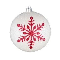National Tree Company 6-Piece Shatterproof Snowflake Ornaments