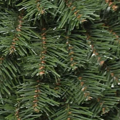 National Tree Company Pre-Lit Promotional Green Assortment Set of 2 Entrance Trees, 1 Wreath, 1 Garland