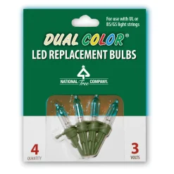 National Tree Company Replacement Dual Color LED Bulbs in Bag