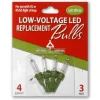 National Tree Company Replacement Soft White Low Voltage LED Bulbs in Bag