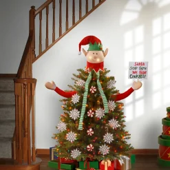 National Tree Company Santa’s Elf Kit Tree Decorating Kit