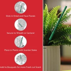 National Tree Company Scentsicles, 6pc Stick, 1 Sun-Soaked Lavender/1 Into the Vanilla Woods- 2 pack