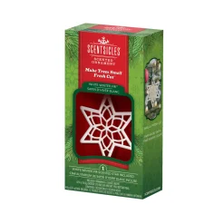 National Tree Company Scentsicles, Scented Star Ornament, White Winter Fir, 2-Pack