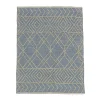National Tree Company 4x6 ft. Cloud Blue Hand Woven Outdoor Rug