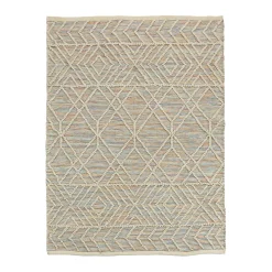 National Tree Company 4x6 ft. Multicolor Hand Woven Outdoor Rug