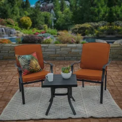 National Tree Company 5x7 ft.Multicolor Hand Woven Outdoor Rug