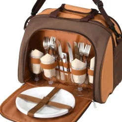 National Tree Company 15x8.5x12 in. 4 Person Picnic Kit Cooler